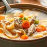 Crockpot Chicken Noodle Soup